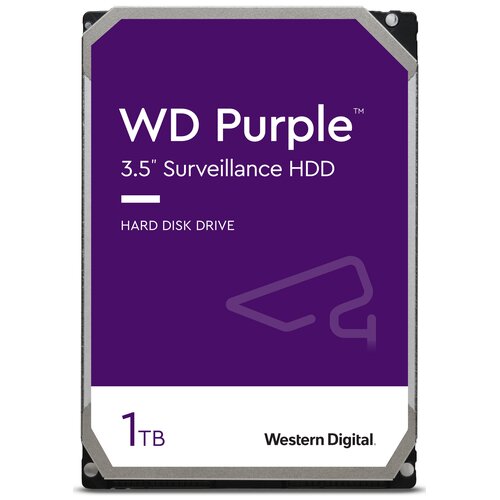 Dysk WD Purple Surveillance 1TB 3.5" SATA III HDD