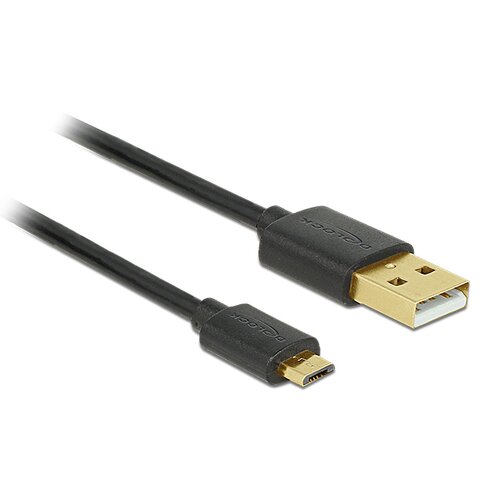 Kabel USB - Micro USB DELOCK 0.3 m 0.6 m 0.9 m