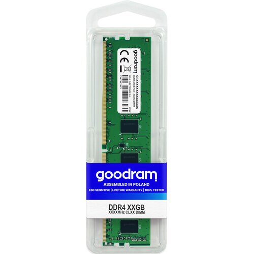 Pamięć RAM GOODRAM 8GB 2400MHz DDR4 DIMM GR2400D464L17S/8G