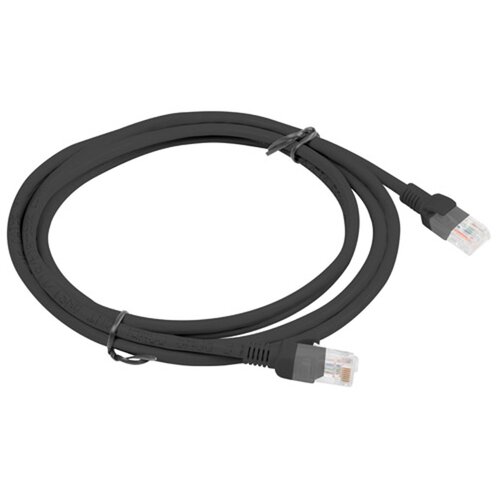 Kabel RJ-45 - RJ-45 LANBERG PCU5-10CC-0200-BK 2 m