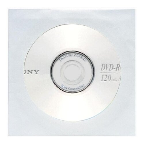 Płyta DVD-R SONY 4.7GB 16x Koperta (1 sztuka)