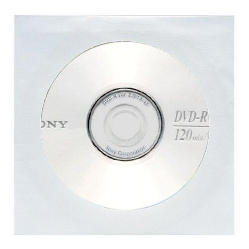 Płyta SONY DVD-R, 4.7 GB, 16x