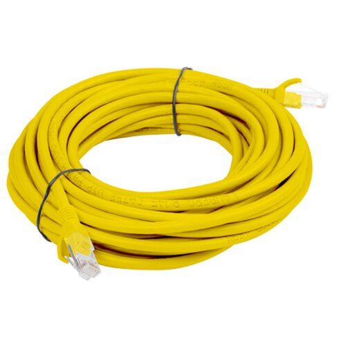 Kabel RJ-45 - RJ-45 LANBERG PCU5-10CC-0500-Y 5 m