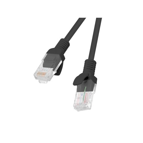 Kabel RJ-45 - RJ-45 LANBERG PCU6-10CC-0050-BK 0.5 m