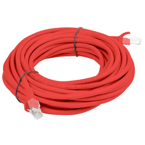 Kabel RJ-45 - RJ-45 LANBERG PCU6-10CC-1000-R 10 m