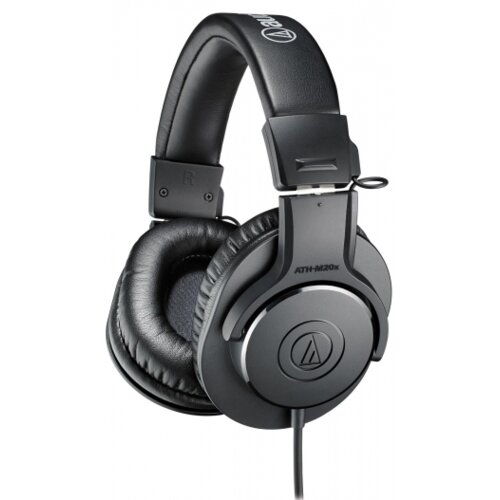 Słuchawki nauszne AUDIO-TECHNICA ATH-M20X Czarny