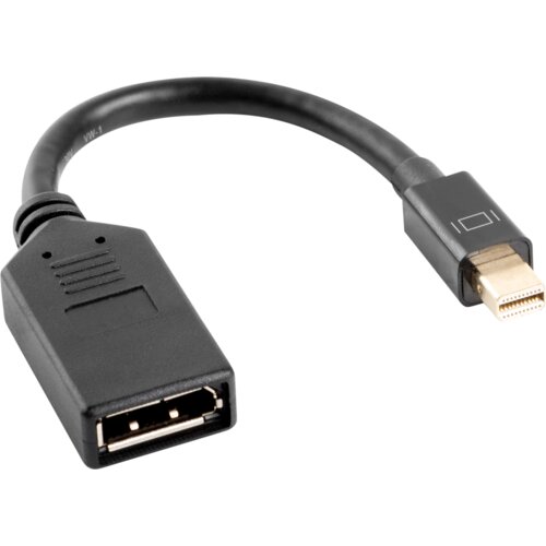 Adapter Mini DisplayPort - DisplayPort LANBERG 0.1 m