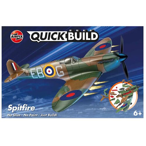 Klocki plastikowe AIRFIX QuickBuild Supermarine Spitfire J6000
