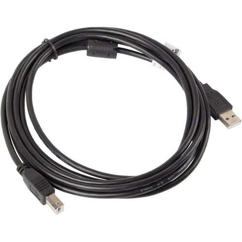 Kabel USB-A - USB-B LANBERG CA-USBA-11CC-0030-BK 3 m