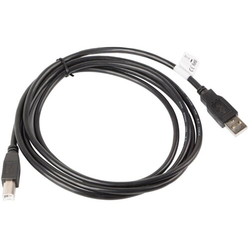Kabel USB-A - USB-B LANBERG CA-USBA-10CC-0018-BK 1.8 m