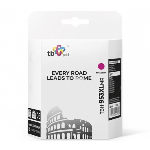 Tusz TB PRINT do HP 953 XL Purpurowy 25 ml TBH-953XLMR