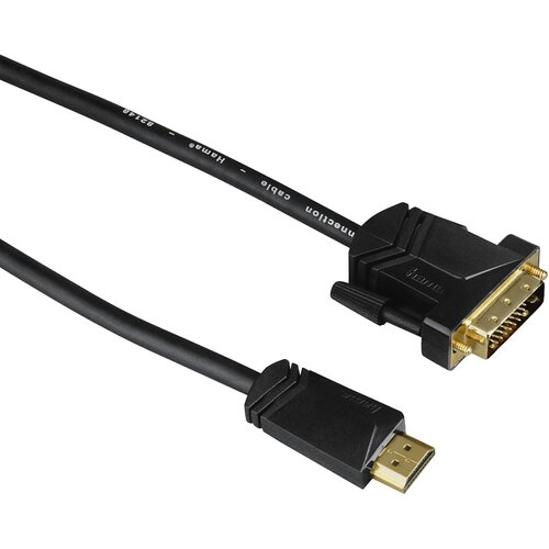 HAMA 5 m Kabel HDMI DVI D niskie ceny i opinie w Media Expert