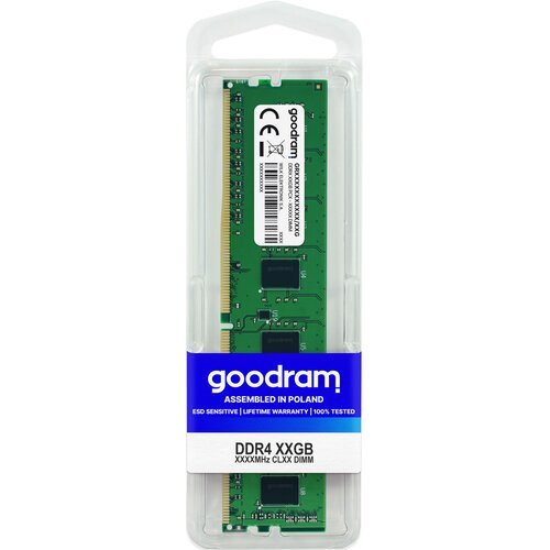 Pamięć RAM GOODRAM 4GB 2666MHz DDR4 DIMM GR2666D464L19S/4G