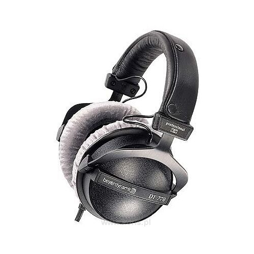 Słuchawki nauszne BEYERDYNAMIC DT770 Pro 80 Ohm Czarny