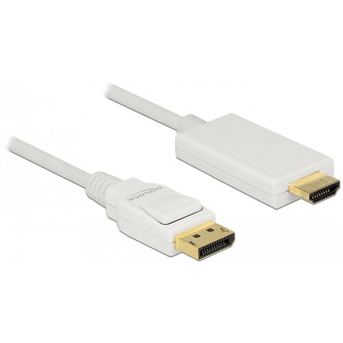 Kabel Displayport - HDMI DELOCK 2 m