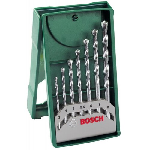 Zestaw wierteł do kamienia BOSCH X-Line 3-8 mm 2607019581 (7 elementów)