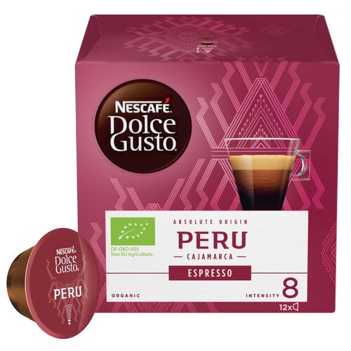 Kapsułki NESCAFE Espresso Peru do ekspresu Nescafe Dolce Gusto