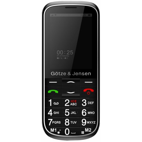 Telefon GÖTZE & JENSEN GFE36 Czarny