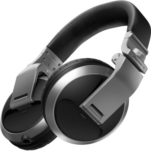 Słuchawki nauszne PIONEER HDJ-X5-S Czarno-srebrny