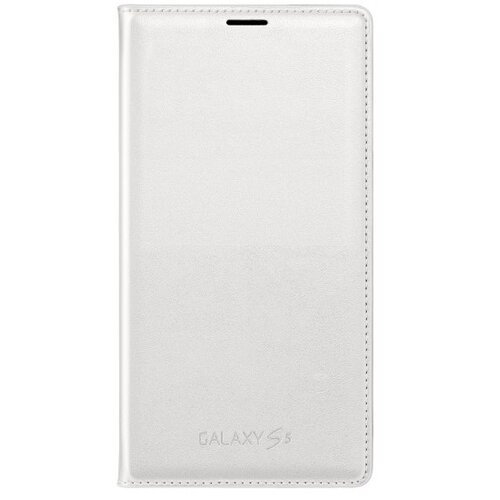 U Etui SAMSUNG GALAXY S5 Flip Wallet biały EF-WG900BWEGWW