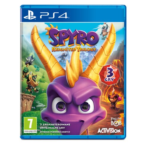 Spyro Reignited Trilogy Gra PS4 (Kompatybilna z PS5)