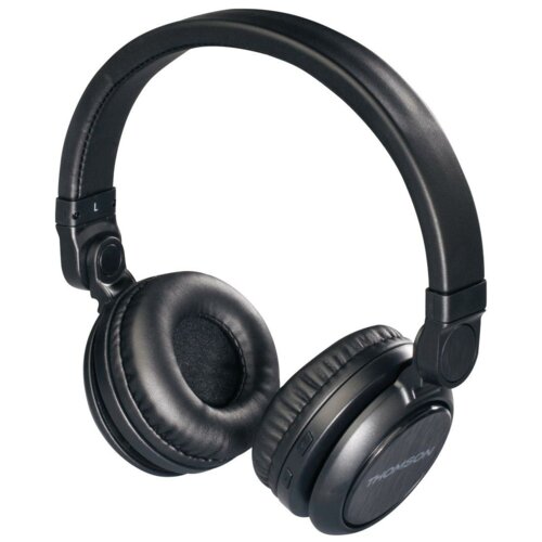 Słuchawki nauszne THOMSON WHP-6007B Czarny