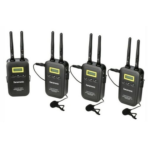 Bezprzewodowy zestaw audio SARAMONIC VmicLink5 RX5 + TX5 +TX5 + TX5
