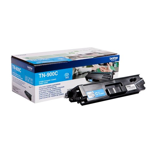 Toner BROTHER TN900C Niebieski