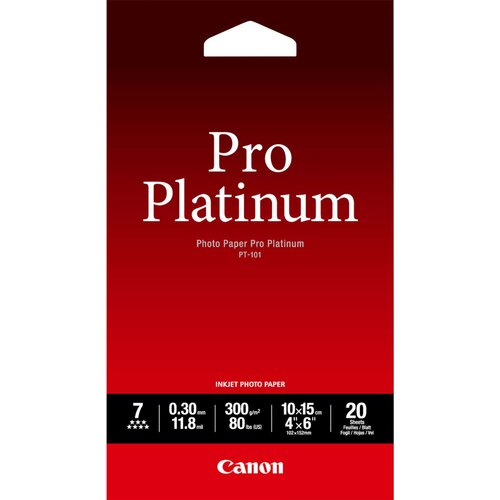 Papier fotograficzny CANON Pro Platinum PT-101 20 arkuszy