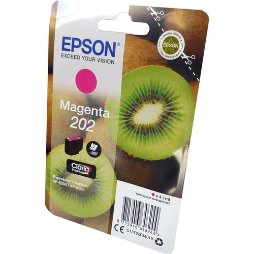 Tusz EPSON 202 Purpurowy 4.1 ml C13T02F34010