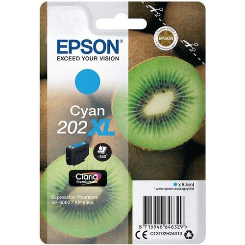 Tusz EPSON 202XL Błękitny 8.5 ml C13T02H24010
