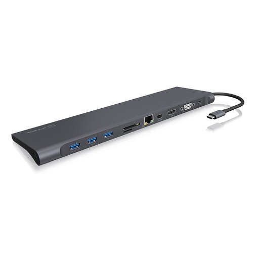 Stacja dokująca ICY BOX IB-DK2102-C USB Typu C, Pasywna