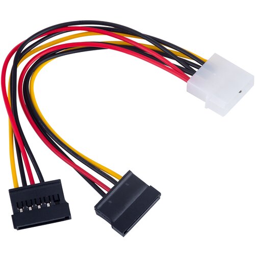 Adapter Molex - 2x SATA AKYGA AK-CA-16 0.15 m