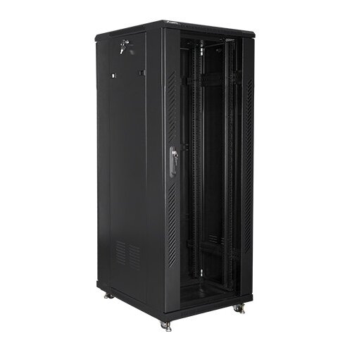 Szafa RACK LANBERG 19" 32U FF01-6832-12B 600 x 800 mm, Stojąca Czarny