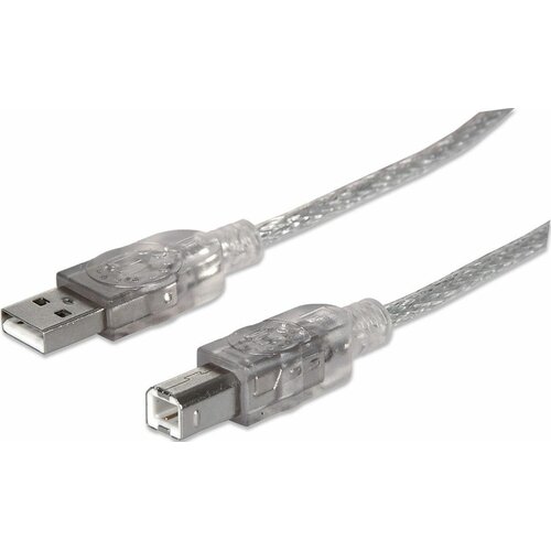 Kabel USB-A - USB-B MANHATTAN 345408 5 m