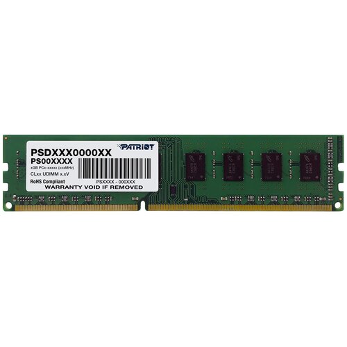 Pamięć RAM PATRIOT Signature 4GB 1600MHz