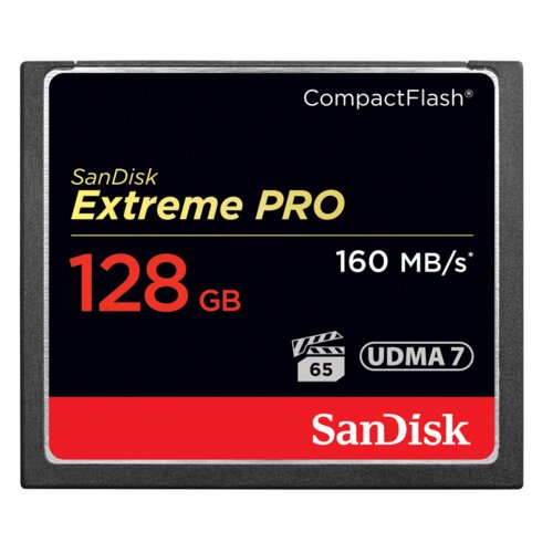 Karta pamięci SANDISK Compact Flash Extreme Pro 128 GB