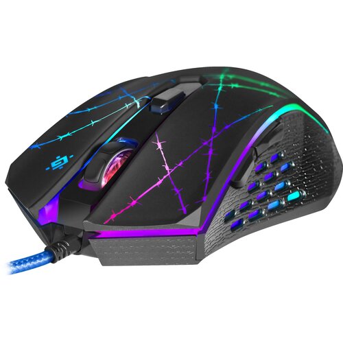 Mysz DEFENDER Forced GM-020L + Podkładka pod mysz + Kod do gry War Thunder