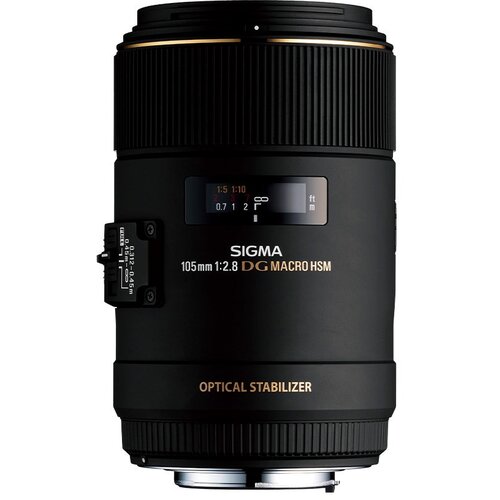 Obiektyw SIGMA 105 mm f/2.8 EX DG OS HSM Macro do Nikon