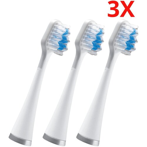 Oryginalna końcówka szczoteczki WATERPIK Triple Sonic STRB-3EW (3 szt.) (Usuwanie przebarwień)