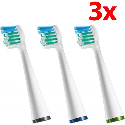 Oryginalna końcówka szczoteczki WATERPIK Sensonic Compact Mini Brush Heads SRSB-3 (3 sztuki) (Delikatne włosie)