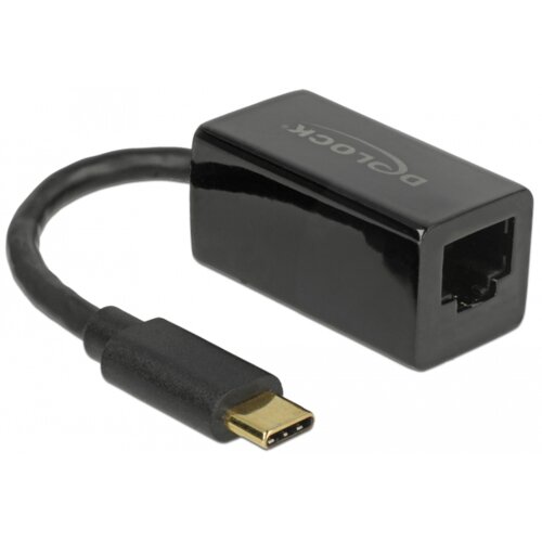 Adapter USB TYP-C - RJ45 DELOCK 0.13 m