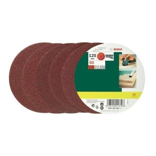 Papier ścierny BOSCH Promoline 125 mm (25 szt.)