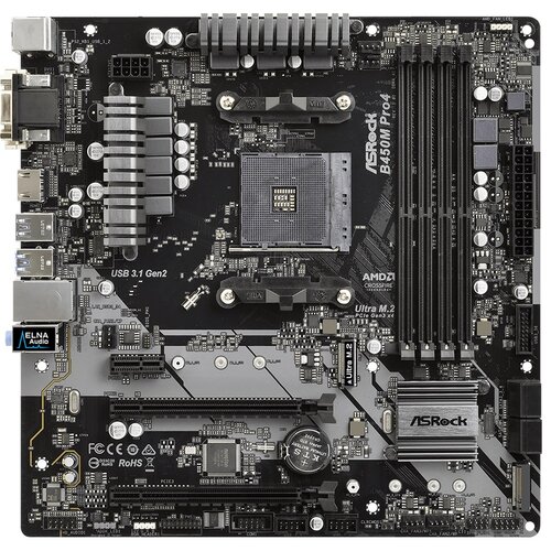 Płyta główna ASROCK B450M Pro4