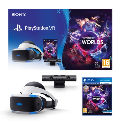 Gogle VR SONY PlayStation VR + Kamera + Gra VR Worlds