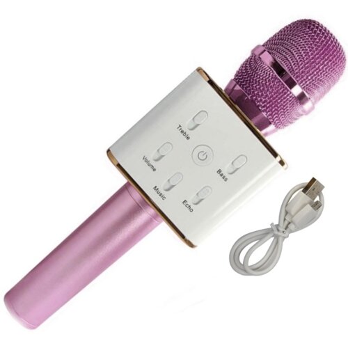 Mikrofon z głośnikiem mobilnym XREC SB4337 Różowy