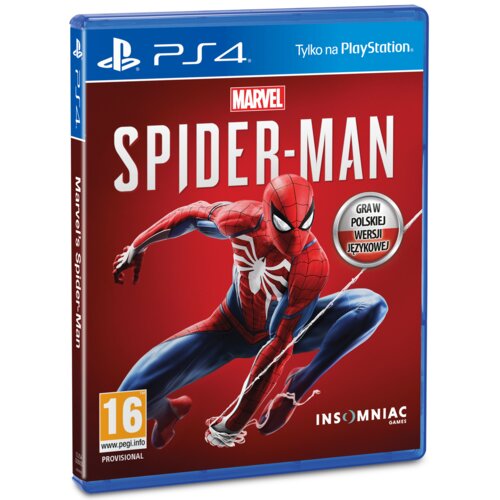 Spider-Man Gra PS4 (Kompatybilna z PS5)