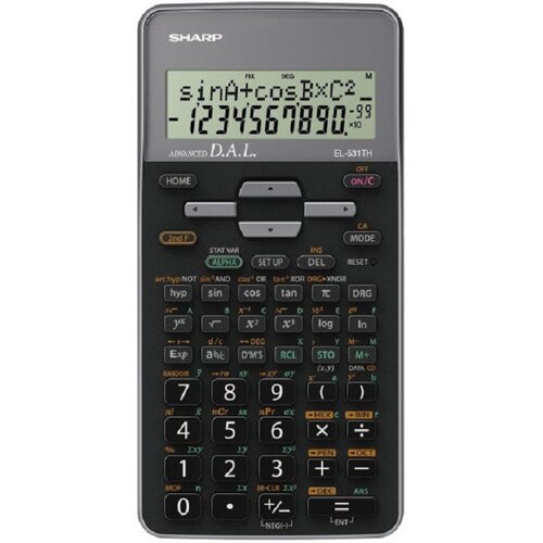 Kalkulator SHARP EL-531TH Szary