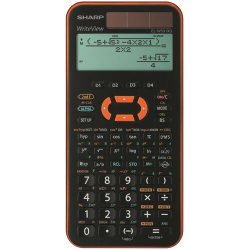 Kalkulator SHARP Scientific Box ELW531XGYR Pomarańczowy