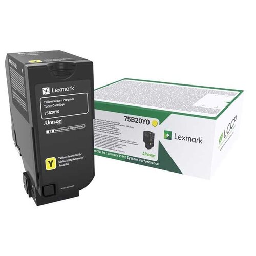 Toner LEXMARK 75B20Y0 Żółty